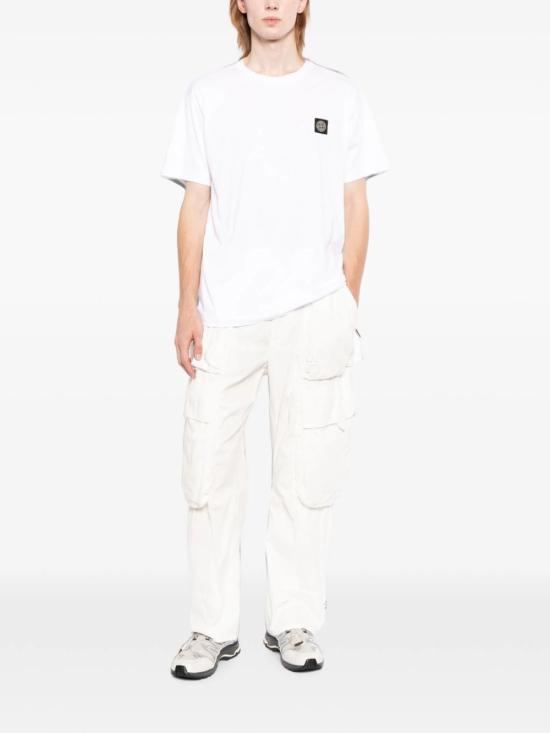 26FW 스톤 아일랜드 반팔 티셔츠 L2S152100027 S0013V0001 WHITE - STONE ISLAND