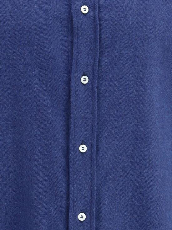 26FW 브루넬로 쿠치넬리 긴팔 셔츠 MY6370627 C018 NAVY - BRUNELLO CUCINELLI