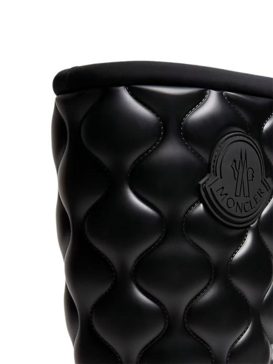 26FW 몽클레어 킥스트림 퀼팅 하이 레인 부츠 L209B4G00100 M9908999 BLACK - MONCLER