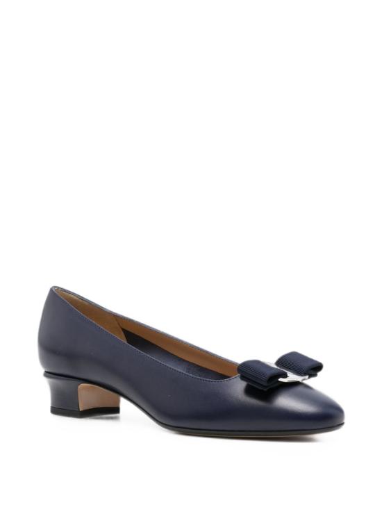 26FW 살바토레 페라가모 힐/펌프스 01L056 794853006 NAVY - SALVATORE FERRAGAMO