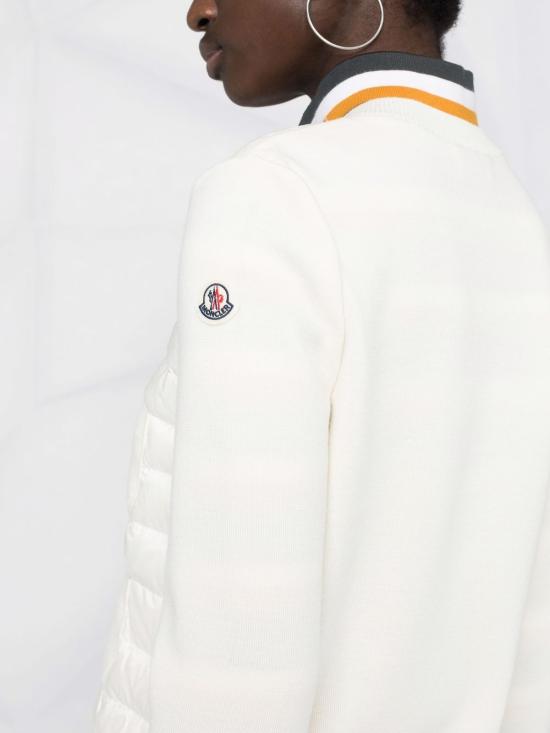 26FW 몽클레어 가디건 L20939B51000 A9018034 WHITE - MONCLER