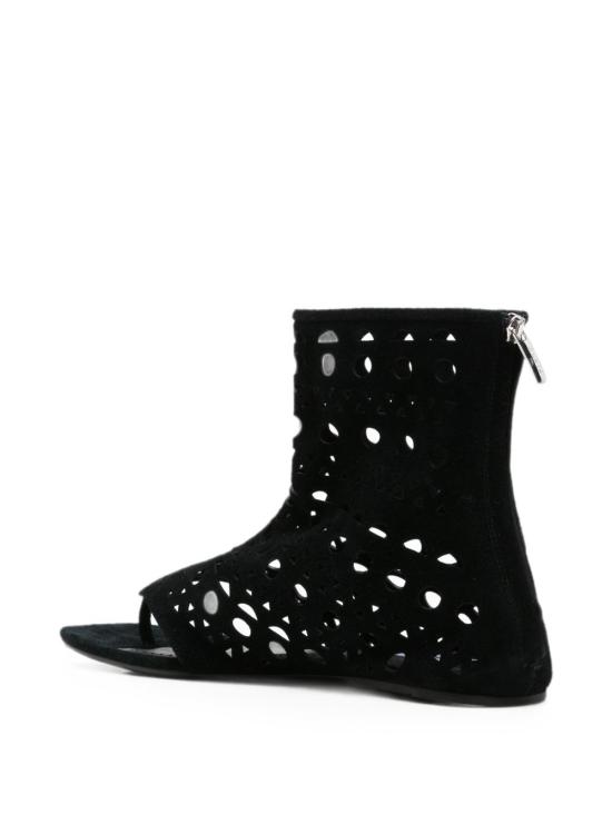 26FW 알라이아 샌들 AA3S1015I236 999 BLACK - ALAIA