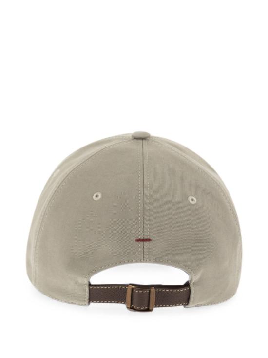 26FW 브루넬로 쿠치넬리 로고 자수 베이스볼 캡 M252D9850 CDK24 ARMY GREEN - BRUNELLO CUCINELLI