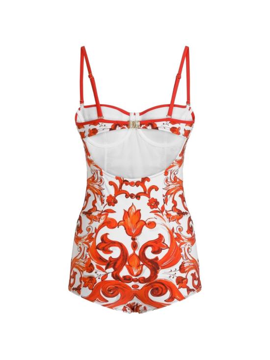 26FW 돌체앤가바나 비치웨어 O9A13J ONO19IO3TN ORANGE - DOLCE & GABBANA