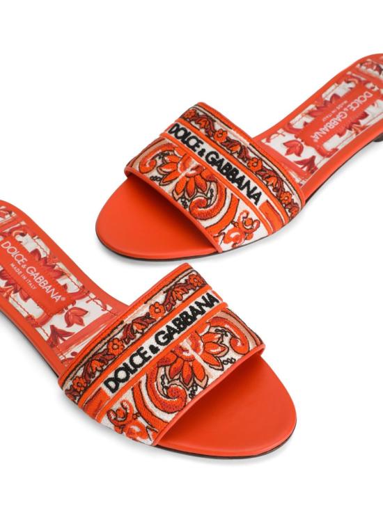 26FW 돌체앤가바나 샌들 CQ0571 AV8048W801 ORANGE - DOLCE & GABBANA