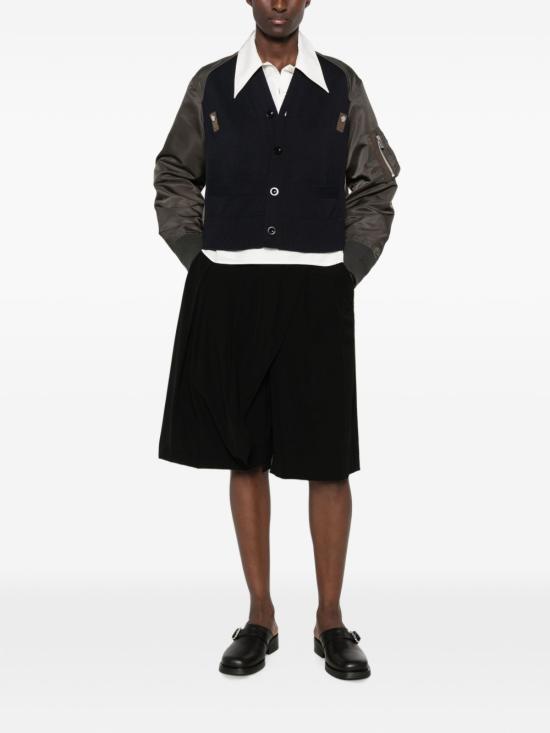 26FW 사카이 가디건 26 08586 233 NAVY - SACAI