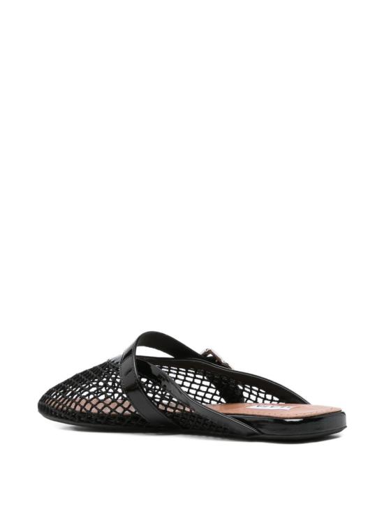 26FW 알라이아 뮬/슬리퍼 AA3A1035A028 999 BLACK - ALAIA