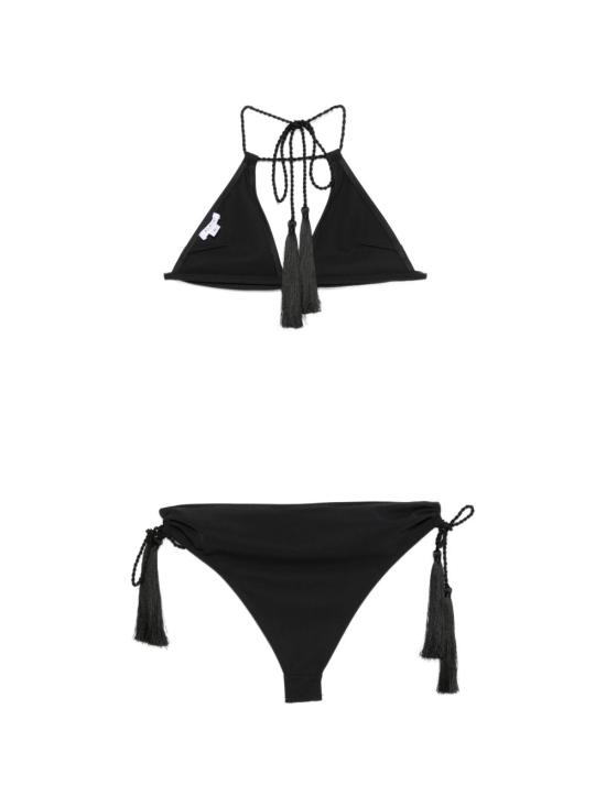 26FW 알라이아 비치웨어 AA9W0080J105D 995 BLACK - ALAIA