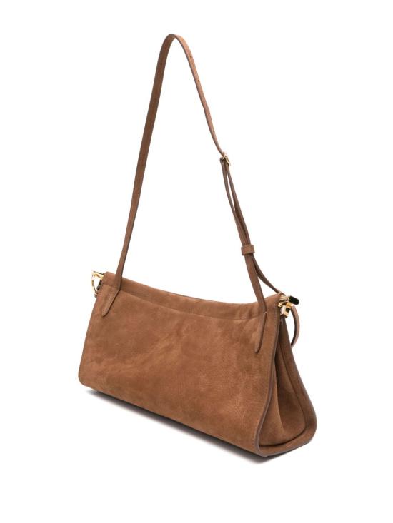 26FW 알라이아 르 클릭 이스트 웨스트 레더 미디움백 AA1S01430CA214 731 LUGGAGE - ALAIA