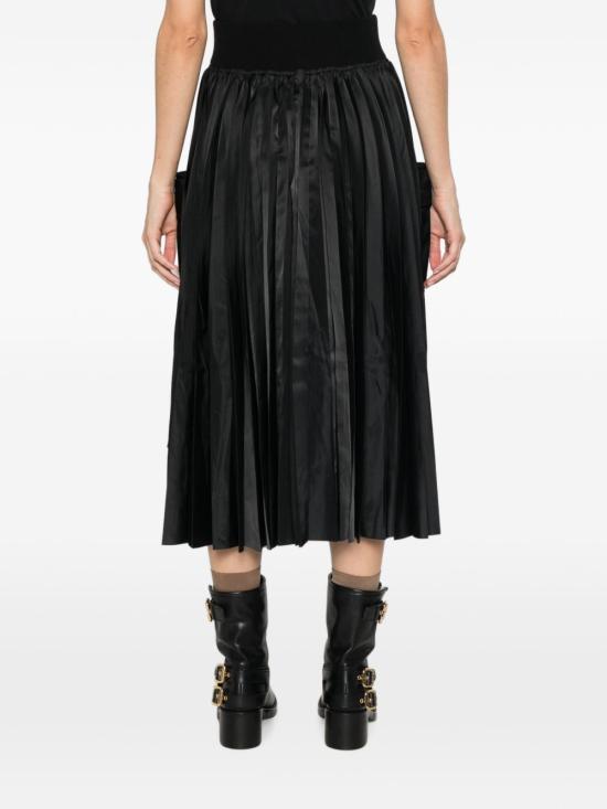 26FW 사카이 미디 스커트 26 08584 001 BLACK - SACAI