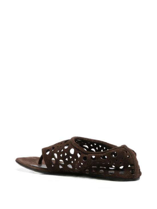 26FW 알라이아 샌들 AA3S1014I236 719 BROWN - ALAIA