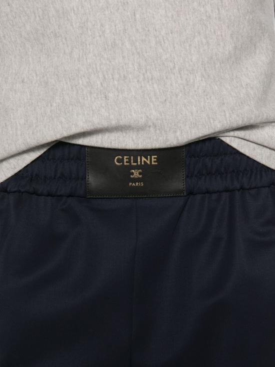 26FW 셀린느 스트레이트 팬츠 RP0F1 609U33NK NAVY - CELINE