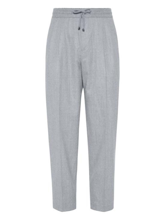 26FW 브루넬로 쿠치넬리 스트레이트 팬츠 ME226E1710 C272 GREY - BRUNELLO CUCINELLI