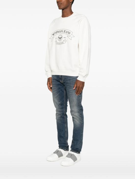 26FW 엠포리오 아르마니 긴팔 티셔츠 EM007527 AF30255U0003 IVORY - EMPORIO ARMANI