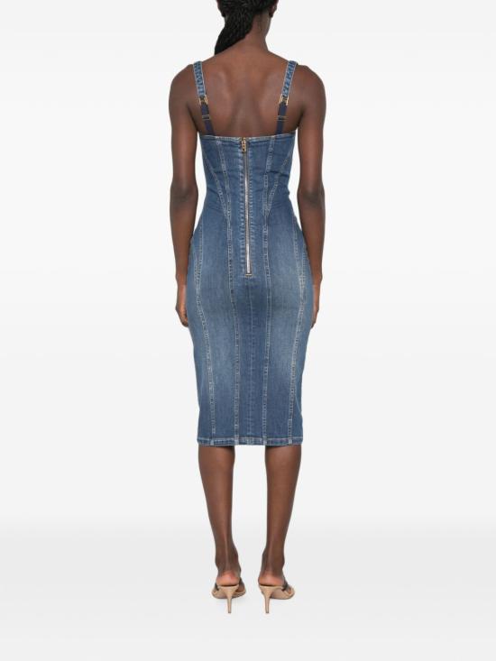 26FW 엘리자베타프랜치 숏 원피스 AJ02D66E2 139 NAVY - ELISABETTA FRANCHI