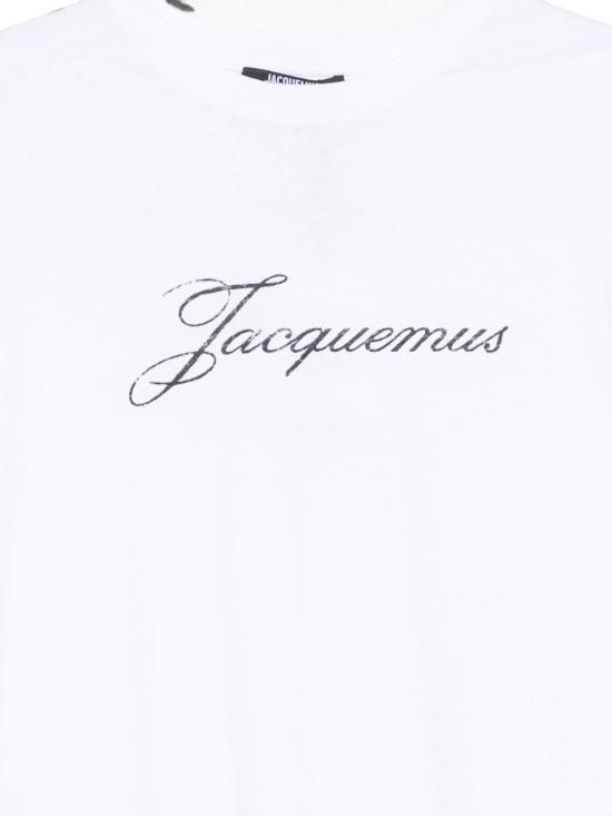 26FW 자크뮈스 반팔 티셔츠 TSU00351 AJ00289100 WHITE - JACQUEMUS