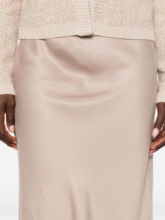 26FW 파비아나 필리피 롱 스커트 GND216F361 D9880165 BROWN - FABIANA FILIPPI