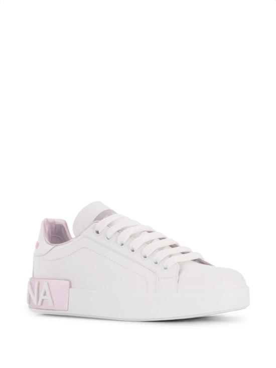 26FW 돌체앤가바나 카프스킨 나파 포르토피노 스니커즈 CK1544 AX61587587 WHITE - DOLCE & GABBANA