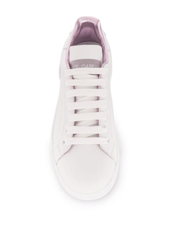 26FW 돌체앤가바나 카프스킨 나파 포르토피노 스니커즈 CK1544 AX61587587 WHITE - DOLCE & GABBANA