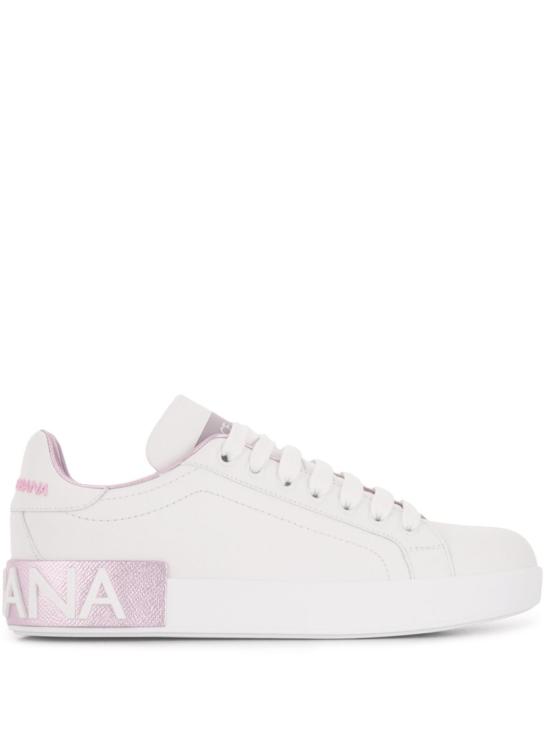 26FW 돌체앤가바나 카프스킨 나파 포르토피노 스니커즈 CK1544 AX61587587 WHITE