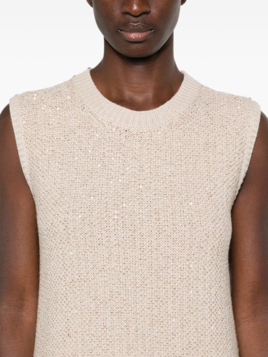 26FW 파비아나 필리피 숏 원피스 ABD216F380 M3270167 BEIGE - FABIANA FILIPPI