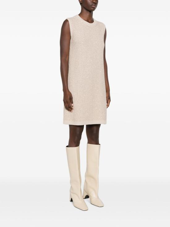 26FW 파비아나 필리피 숏 원피스 ABD216F380 M3270167 BEIGE - FABIANA FILIPPI