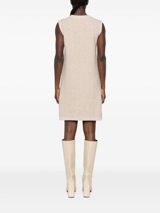 26FW 파비아나 필리피 숏 원피스 ABD216F380 M3270167 BEIGE - FABIANA FILIPPI