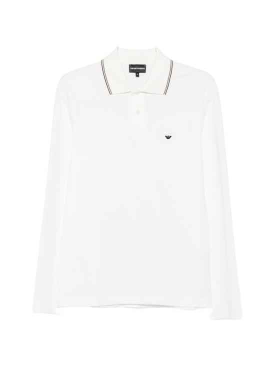 26FW 엠포리오 아르마니 폴로 티셔츠 EM004608 AF23090U0003 WHITE