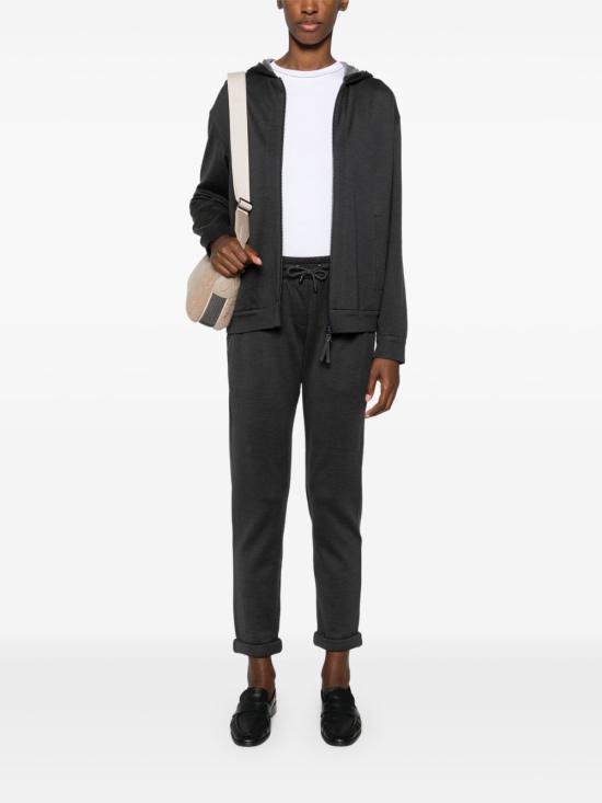 26FW 브루넬로 쿠치넬리 긴팔 티셔츠 MPTC8BJ300 C159 WHITE - BRUNELLO CUCINELLI