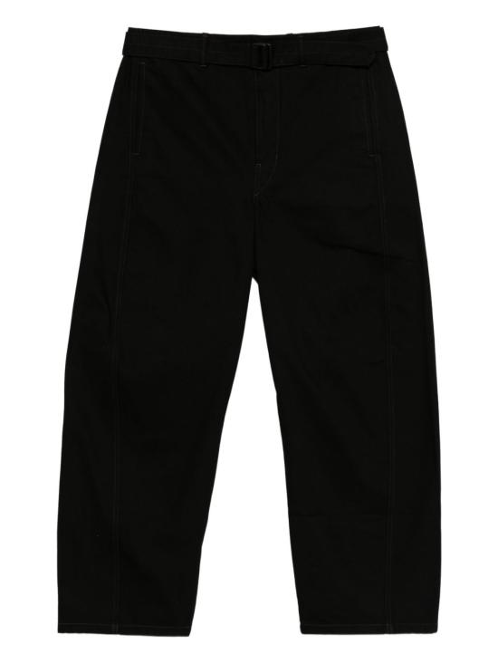 26FW 르메르 트위스트 벨티드 팬츠 PA326 LD1055999 BLACK