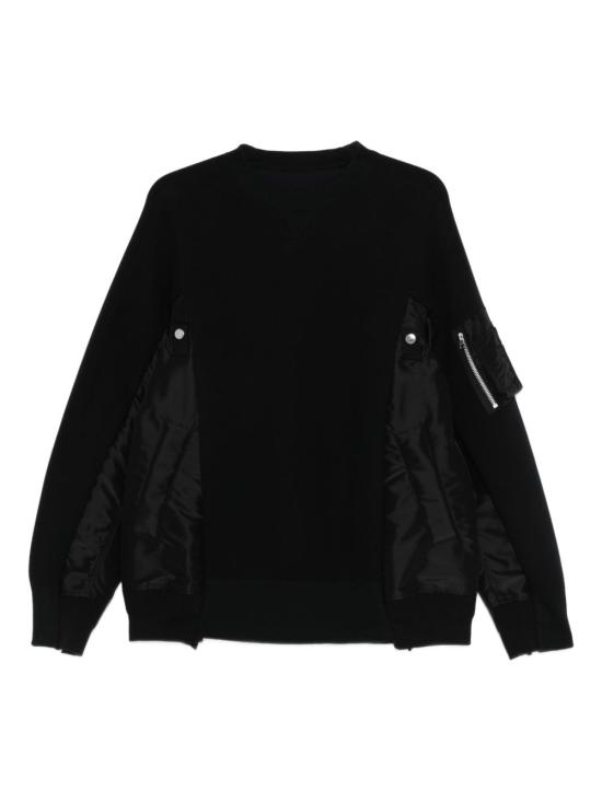26FW 사카이 스웨터 SCM 326 002 BLACK