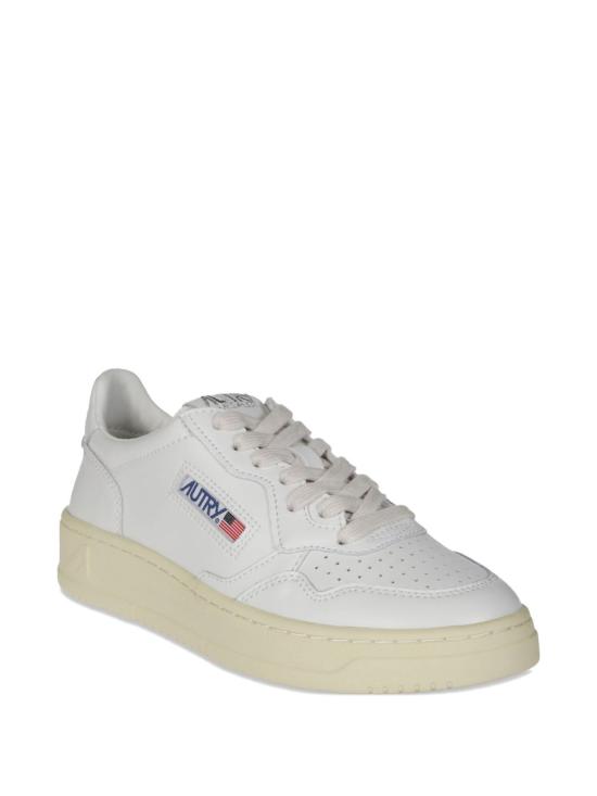 26FW 오트리 메달리스트 레더 AULW LL15 WHITE - AUTRY