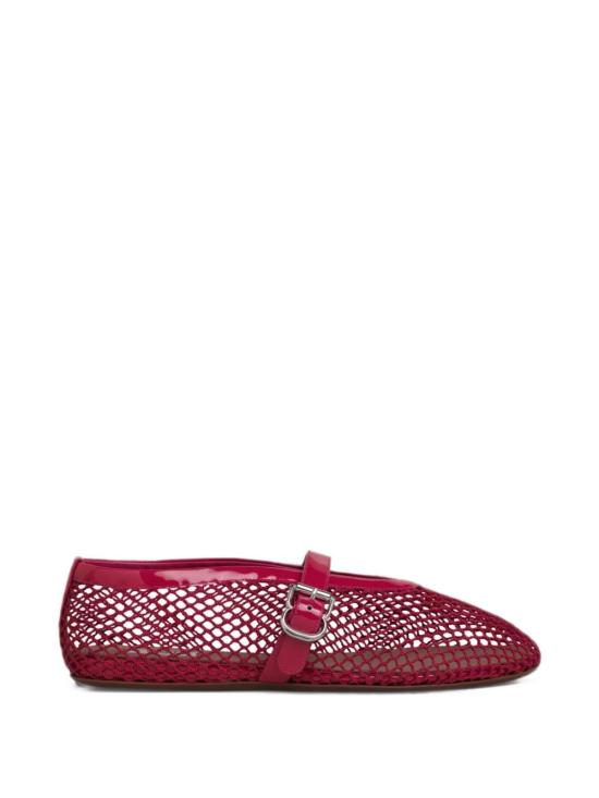 26FW 알라이아 피쉬넷 발레 플랫 AA3A029TK007 U18 RED
