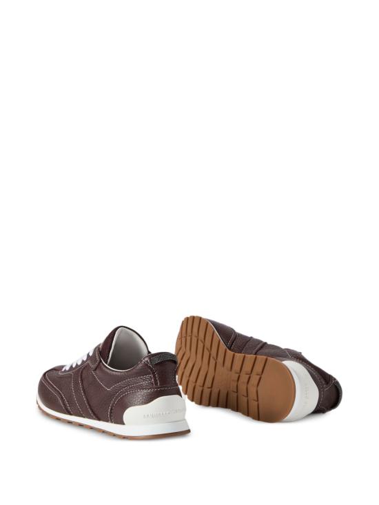 26FW 브루넬로 쿠치넬리 스니커즈 MZDKG3324P C4181 BORDEAUX - BRUNELLO CUCINELLI