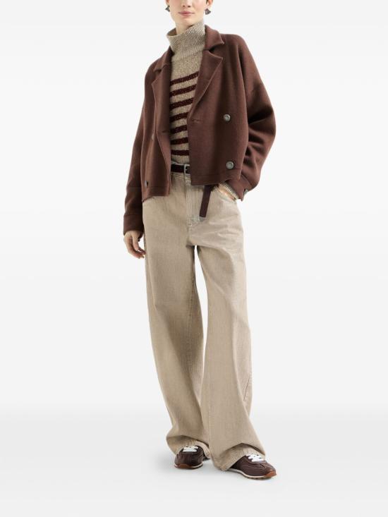 26FW 브루넬로 쿠치넬리 스니커즈 MZDKG3324P C4181 BORDEAUX - BRUNELLO CUCINELLI