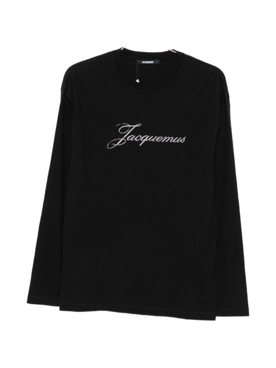 26FW 자크뮈스 긴팔 티셔츠 TSU00351D AJ00289990 BLACK