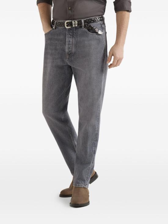 26FW 브루넬로 쿠치넬리 데님 팬츠 M229PO2090 C1473 GREY - BRUNELLO CUCINELLI