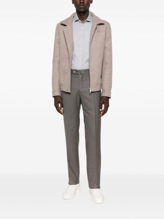 26FW 브루넬로 쿠치넬리 긴팔 셔츠 MY6370627 C045 GREY - BRUNELLO CUCINELLI