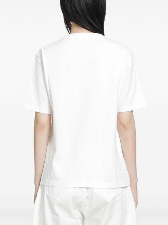 26FW 셀린느 코튼 저지 루즈 티셔츠 RX0TF1242 GLQ2 WHITE - CELINE