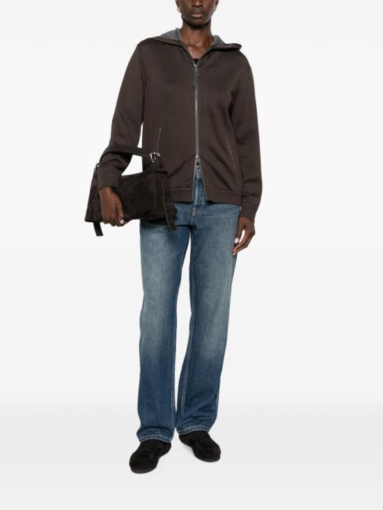 26FW 브루넬로 쿠치넬리 후드 스웨트셔츠 MP828SB806 C8227 BROWN - BRUNELLO CUCINELLI