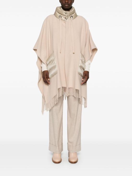 26FW 에르노 퀼티드 포켓 판초 GC00066DR 333951982 POWDER - HERNO