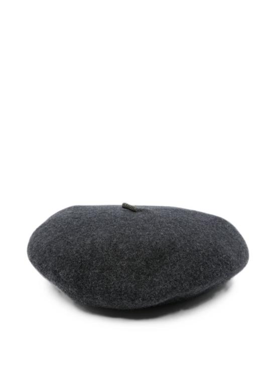 26FW 브루넬로 쿠치넬리 베레모 MCAP90136P C2803 BLACK - BRUNELLO CUCINELLI