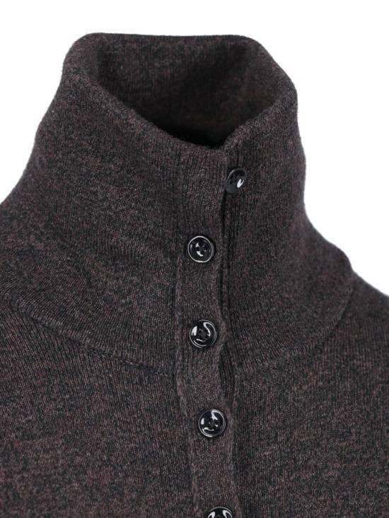 26FW 르메르 니트웨어 PO0047 LK1070BK674 Grey - LEMAIRE