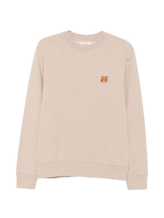 26FW 메종키츠네 폭스 헤드 레귤러 폴로 티셔츠 PM00303 KM03400604 BEIGE