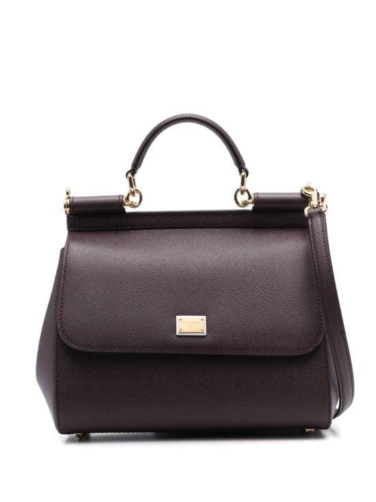 26FW 돌체앤가바나 라지 시실리 핸드백 BB6002 B10018M073 VIOLET