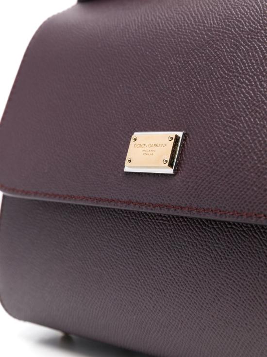 26FW 돌체앤가바나 라지 시실리 핸드백 BB6002 B10018M073 VIOLET - DOLCE & GABBANA