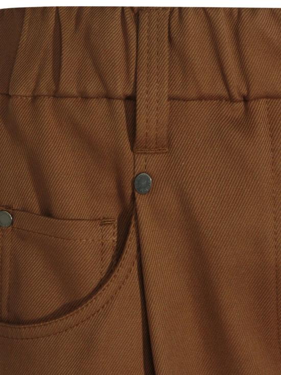 26FW 브루넬로 쿠치넬리 스트레이트 팬츠 MP126P8417 C9812 BROWN - BRUNELLO CUCINELLI