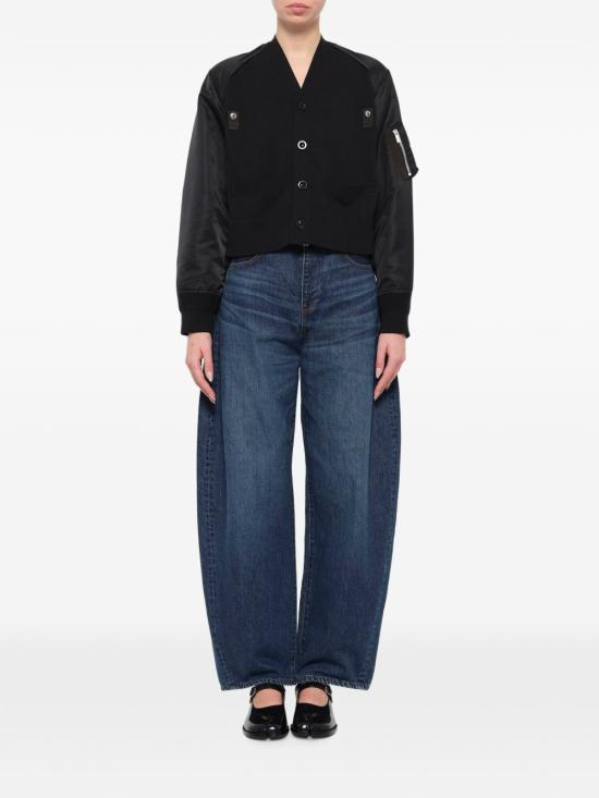 26FW 사카이 가디건 26 08586 001 BLACK - SACAI