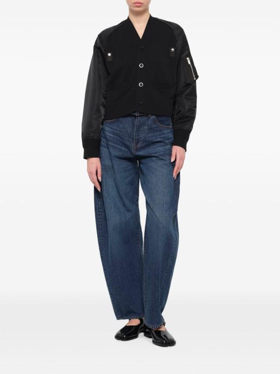 26FW 사카이 가디건 26 08586 001 BLACK - SACAI