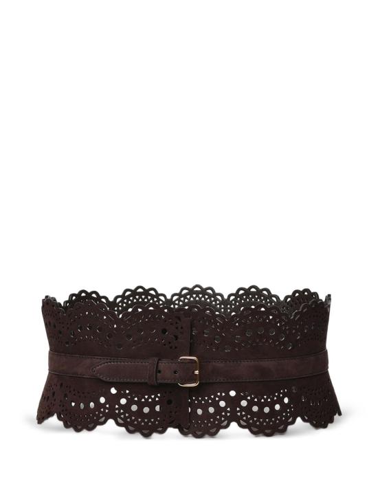 26FW 알라이아 벨트 AA1C082GCA322 U15 BROWN